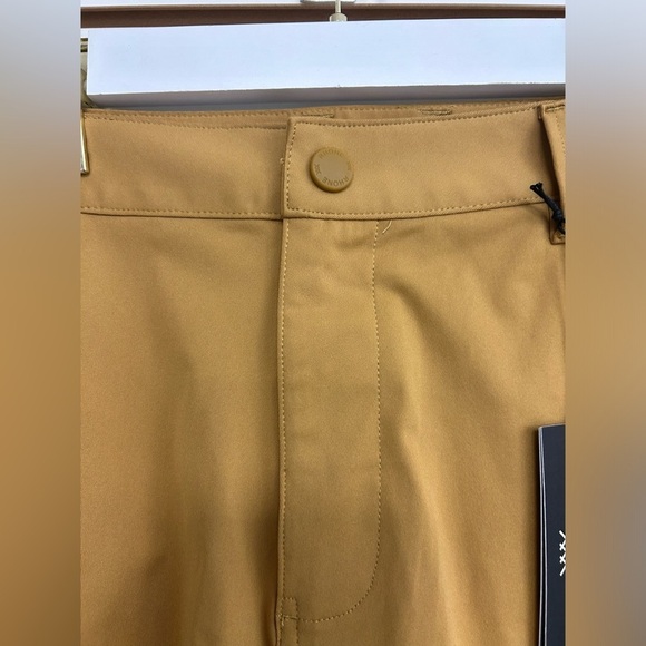 Rhone 9" Commuter Short Size 35 Waist British Khaki Flex Knit Stretch NWT - Picture 2 of 16